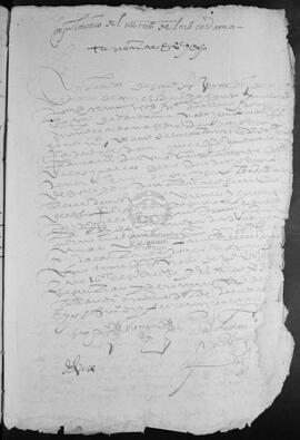 Carta de pago otorgada por Bartolomé de Cardama, criado del difunto racionero Juan de Cardama, a favor de Antonio de Ballesteros, que le entregó cuatro ducados y una rapada de pan que el fallecido había dispuesto para él en su testamento