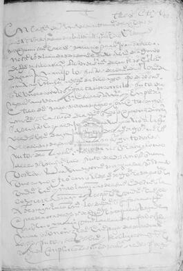 Acogimiento de Juan da Silva, notario, vecino de Santiago, en favor de Pedro de Rosende, mercader, vecino de la misma ciudad, en el arriendo de los frutos del beneficio de San Lourenzo da Granxa, por precio de veintiún ducados y medio