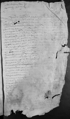 Acogimiento hecho por Juan Guillélmez, vecino de Santa María de Sar, de Domingo de Muñín, en la mitad del lugar de Angrois, que tiene por foro del monasterio de Sar