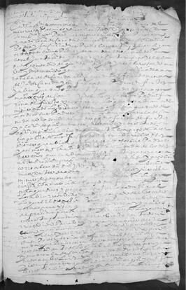 Carta de pago otorgada por Gregorio da Pereira y Madanela de Caneda, marido y mujer, vecinos de San Mamede de Amil, a favor de Catalina de Piñeiro, que pagó a la susodicha lo que le debía por haber servido a su difunto marido durante tres años