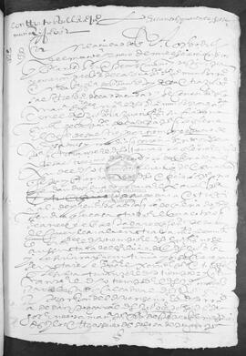 Contrato entre Juan Múñoz, racionero en Santiago y Juan Vázquez, sastre, vecino de la ciudad de Santiago en razón de que el citado Juan Múñoz asienta con el referido Juan Vázquez a Juan Fernández, su criado, natural de A Pontevella para que le enseñe el oficio de sastre, por dos años y medio por 12 ducados