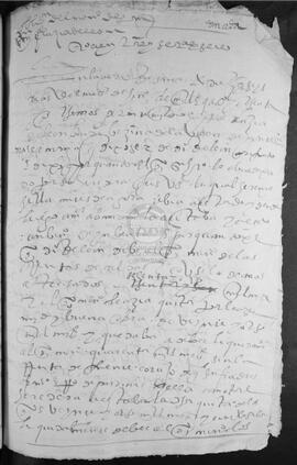 Obligación de Lucía de León, viuda, vecina de la villa de Pontevedra, de pagar al monasterio de San Martiño 40.000 maravedís de rentas que le debía su hermano Diego de León
